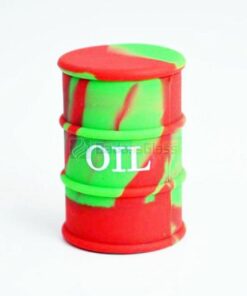 Shop Green & Red Oil Drum Wax Container in australian
