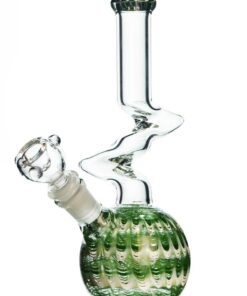Shop Green Z Shaped Bong in australian