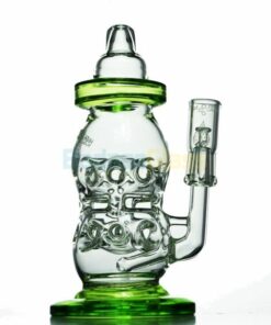 Shop Haterade Green Cheese Bottle Recycler by High Tech Glass in australian