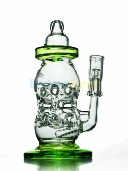 Shop Haterade Green Cheese Bottle Recycler by High Tech Glass in australian