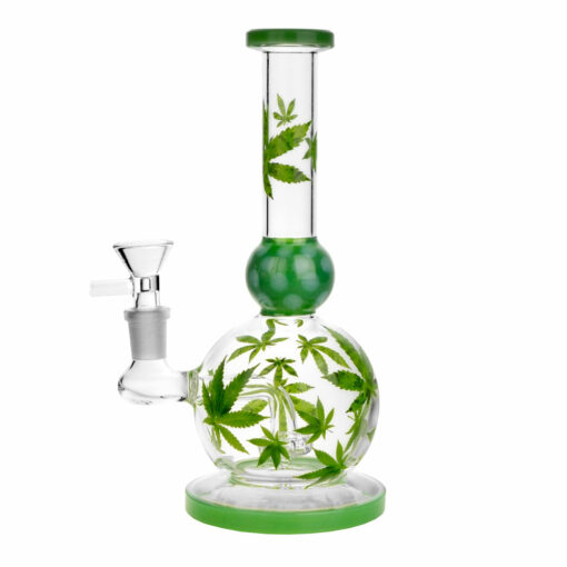 Shop Hemp Leaf Ball Water Pipe in australian