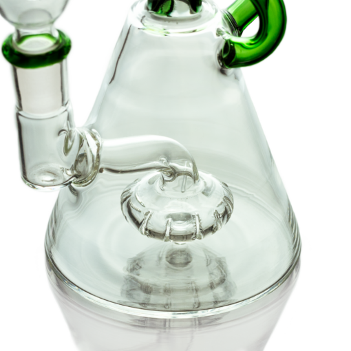 Shop Hemper 7" Glow-in-the-Dark Cyberpunk Bong w/ Showerhead Percolator in australian