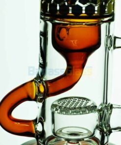 Shop Honeycomb Cup Recycler with Amber by MAV glass in australian