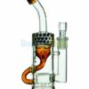 Shop Honeycomb Cup Recycler with Amber by MAV glass in australian