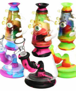 Shop Horned Eye Silicone & Resin Water Pipe in australian