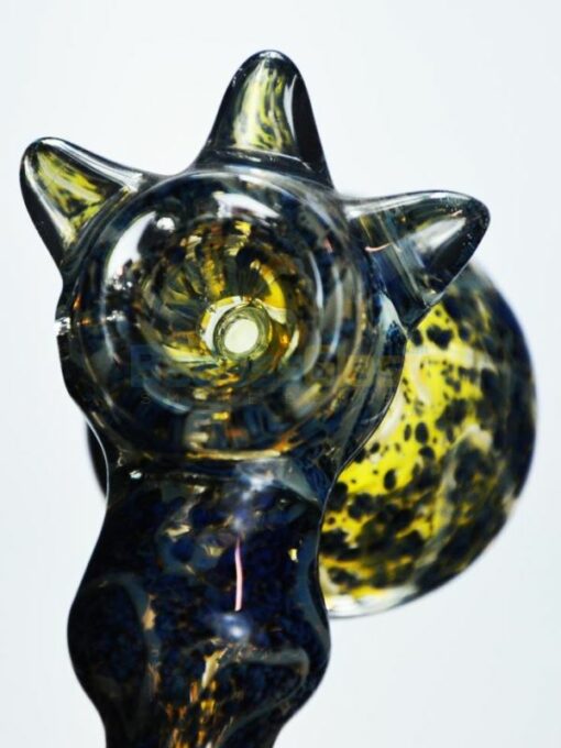 Shop Horned Glass Bubbler Pipe in australian