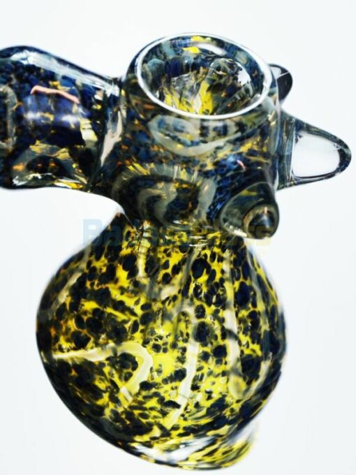 Shop Horned Glass Bubbler Pipe in australian