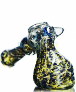 Shop Horned Glass Bubbler Pipe in australian