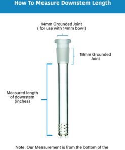 Shop 14/18mm Lo Pro Diffused Downstem in australian