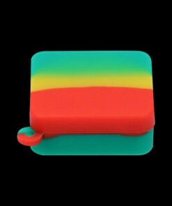 Shop Silicone Square Keychain Stash Container in australian