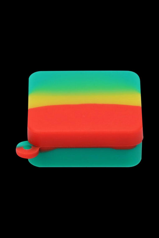 Shop Silicone Square Keychain Stash Container in australian
