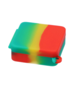 Shop Silicone Square Keychain Stash Container in australian