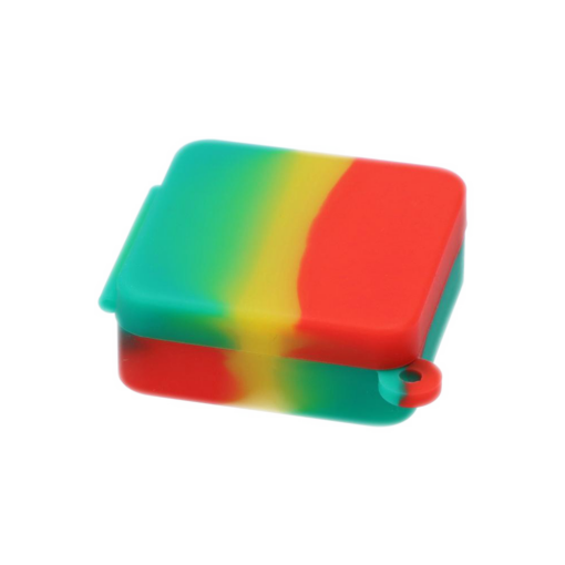 Shop Silicone Square Keychain Stash Container in australian