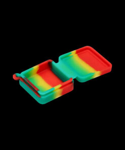 Shop Silicone Square Keychain Stash Container in australian