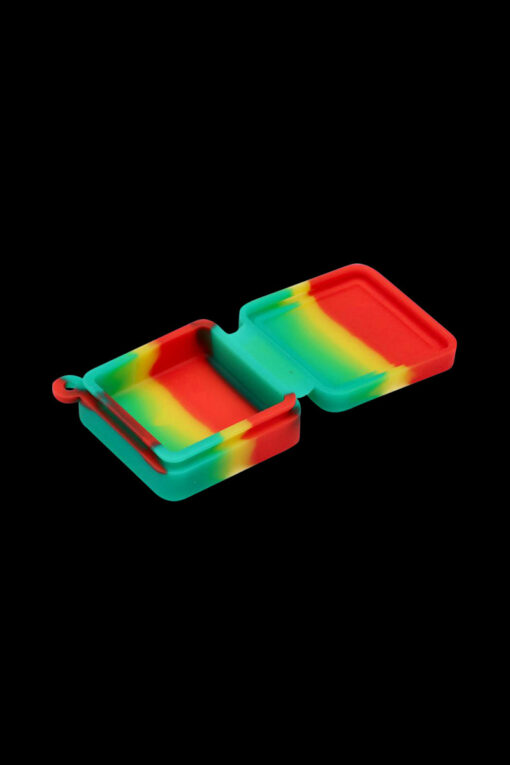 Shop Silicone Square Keychain Stash Container in australian