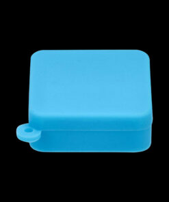 Shop Silicone Square Keychain Stash Container in australian