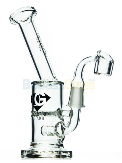 Shop Mini Inline to Honeycomb Oil Rig by Diamond Glass in australian