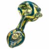 Shop LA Pipes Inside-Out Candy Cane Color Changing Glass Pipe in australian