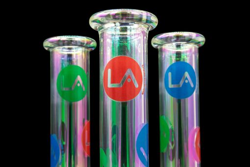 Shop LA Pipes Limited Edition 8" Iridescent Disco Beaker Set in australian