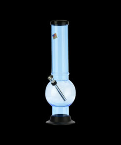 Shop Acrylic Straight Tube Bubble Base Bong with Maria in australian