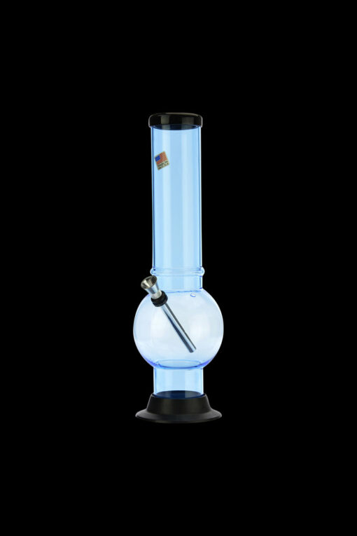 Shop Acrylic Straight Tube Bubble Base Bong with Maria in australian