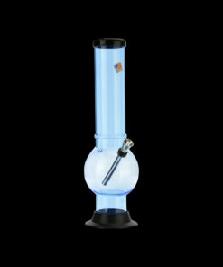 Shop Acrylic Straight Tube Bubble Base Bong with Maria in australian