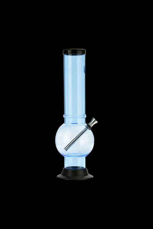 Shop Acrylic Straight Tube Bubble Base Bong with Maria in australian