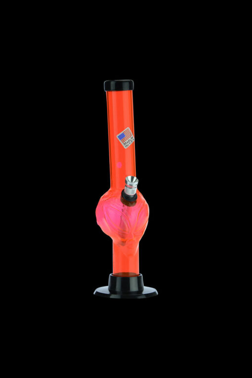 Shop Acrylic Straight Tube Alien Base Bong in australian