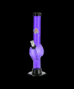 Shop Acrylic Straight Tube Alien Base Bong in australian