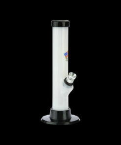 Shop Acrylic Straight Tube Mini Bong with Carb Hole in australian