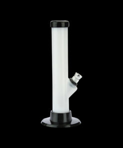 Shop Acrylic Straight Tube Mini Bong with Carb Hole in australian