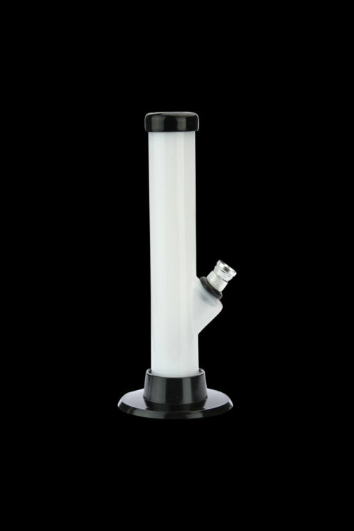 Shop Acrylic Straight Tube Mini Bong with Carb Hole in australian