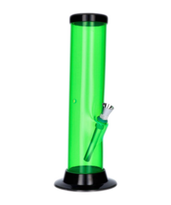 Shop Acrylic Bong with Straight Tube and Carb Hole | 9 Inch in australian