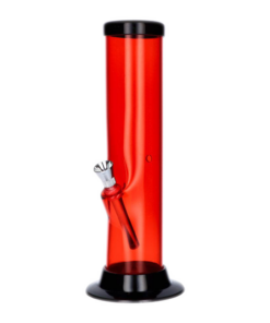 Shop Acrylic Bong with Straight Tube and Carb Hole | 9 Inch in australian