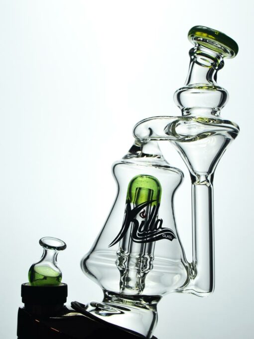 Shop Recycler Puffco Peak Attachment by Killa Glass in australian