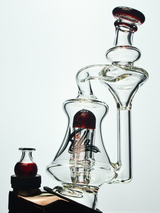 Shop Recycler Puffco Peak Attachment by Killa Glass in australian