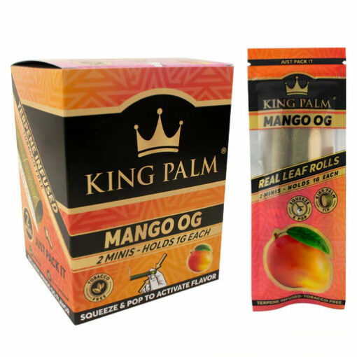 Shop King Palm Mango OG - Mini Rolls - 2 pack in australian