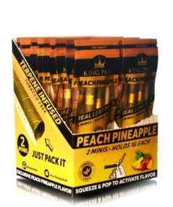 Shop King Palm Peach Pineapple - Mini Rolls - 2 pack in australian