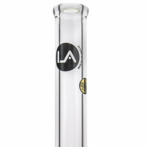 Shop LA Pipes 14" Slim Straight Glass Waterpipe in australian