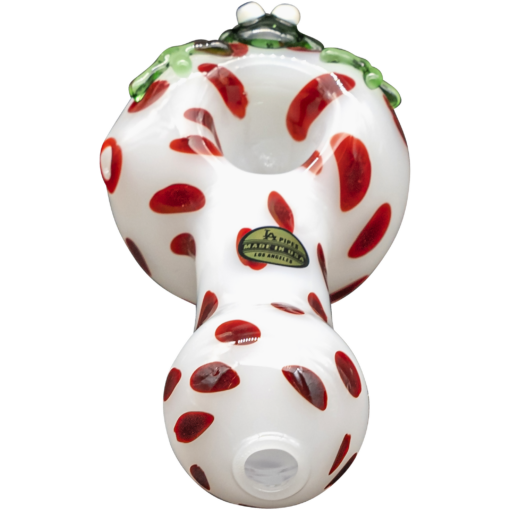 Shop LA Pipes "Spotted Poison Frog" Spoon Glass Pipe in australian