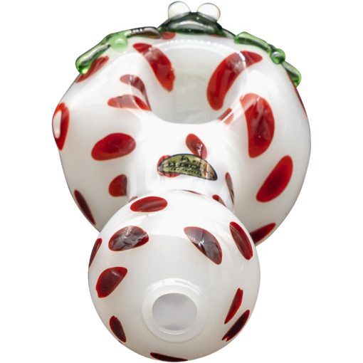 Shop LA Pipes "Spotted Poison Frog" Spoon Glass Pipe in australian