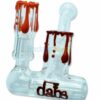 Shop Lay Down Inline Dab Rig with Drips in australian