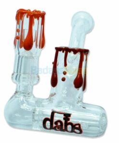 Shop Lay Down Inline Dab Rig with Drips in australian