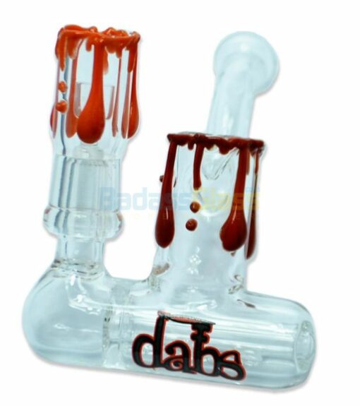 Shop Lay Down Inline Dab Rig with Drips in australian