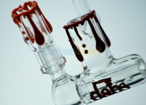 Shop Lay Down Inline Dab Rig with Drips in australian
