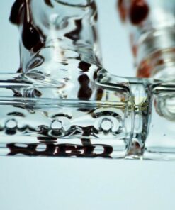 Shop Lay Down Inline Dab Rig with Drips in australian