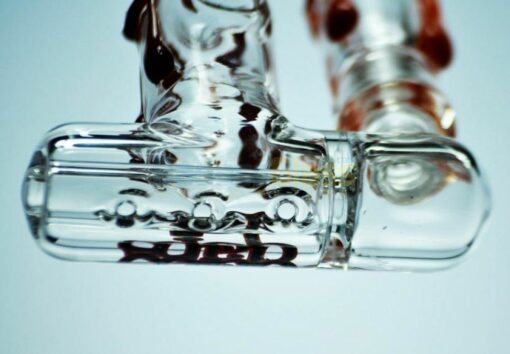Shop Lay Down Inline Dab Rig with Drips in australian