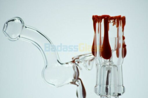Shop Lay Down Inline Dab Rig with Drips in australian