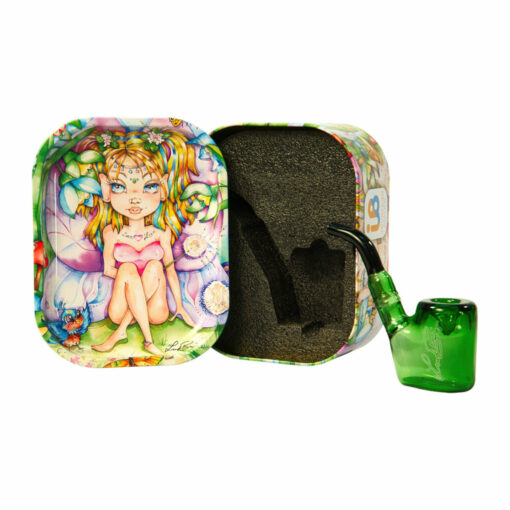 Shop Linda Biggs Sherlock Pipe w/ Tray Travel Tin in australian