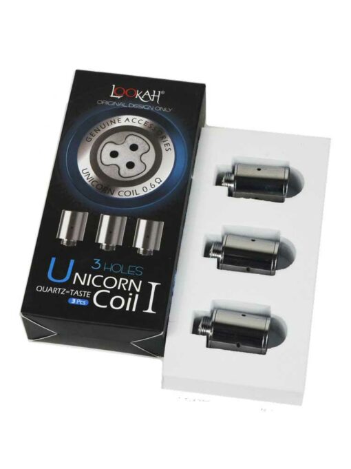 Shop Lookah Unicorn Coil I Quartz 3 Hole in australian